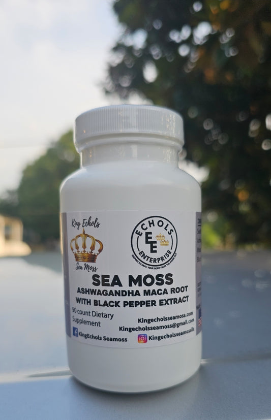Maca Root/ Ashwagandha/ Seamoss Capsules