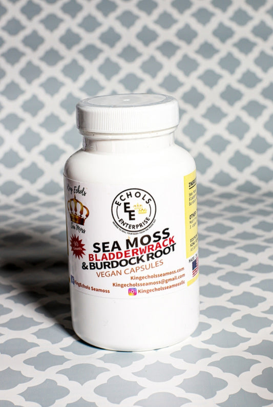 Burdock Root, Bladderwrack, Seamoss Capsules