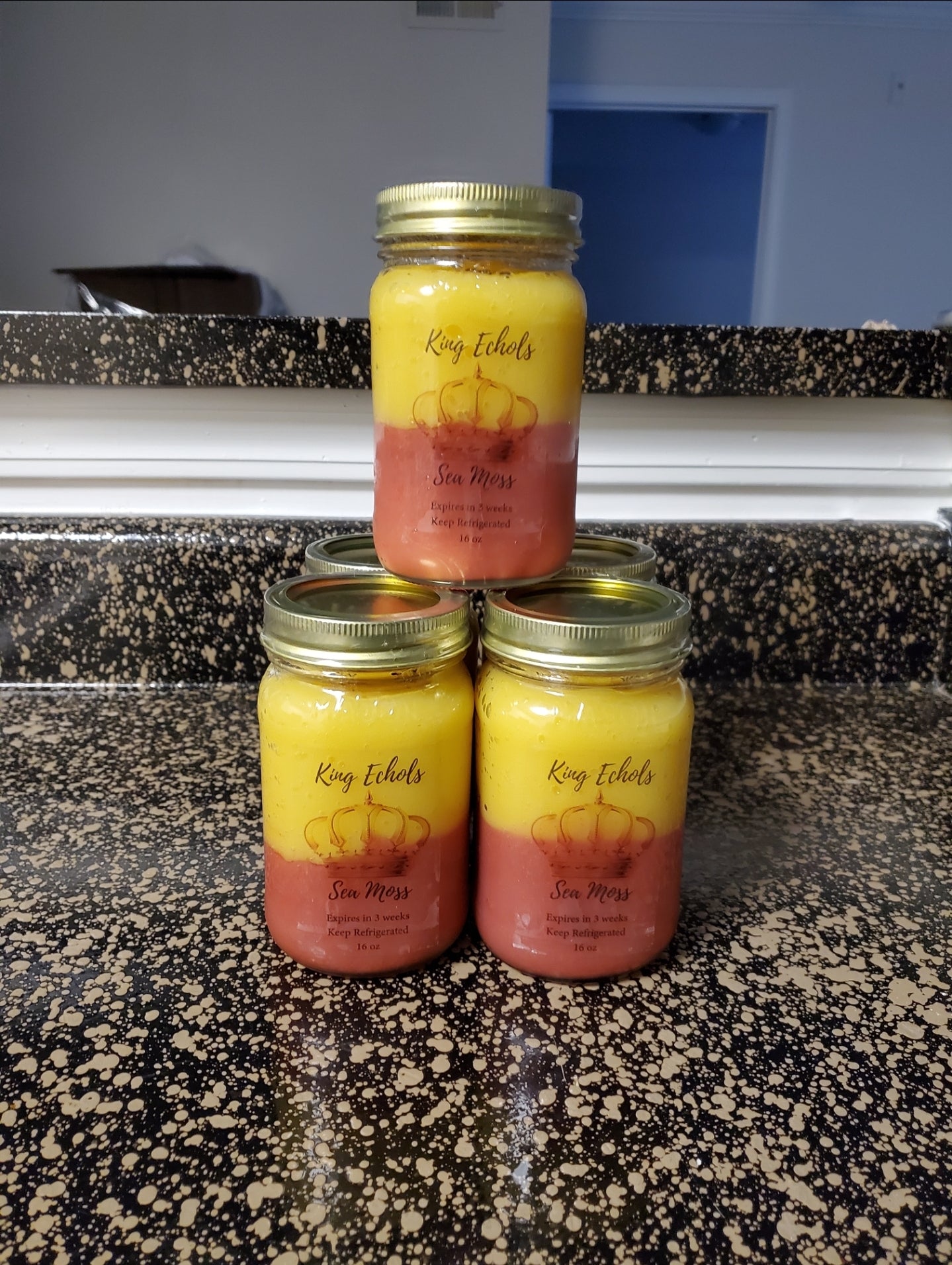 Mango/Strawberry Seamoss Gel